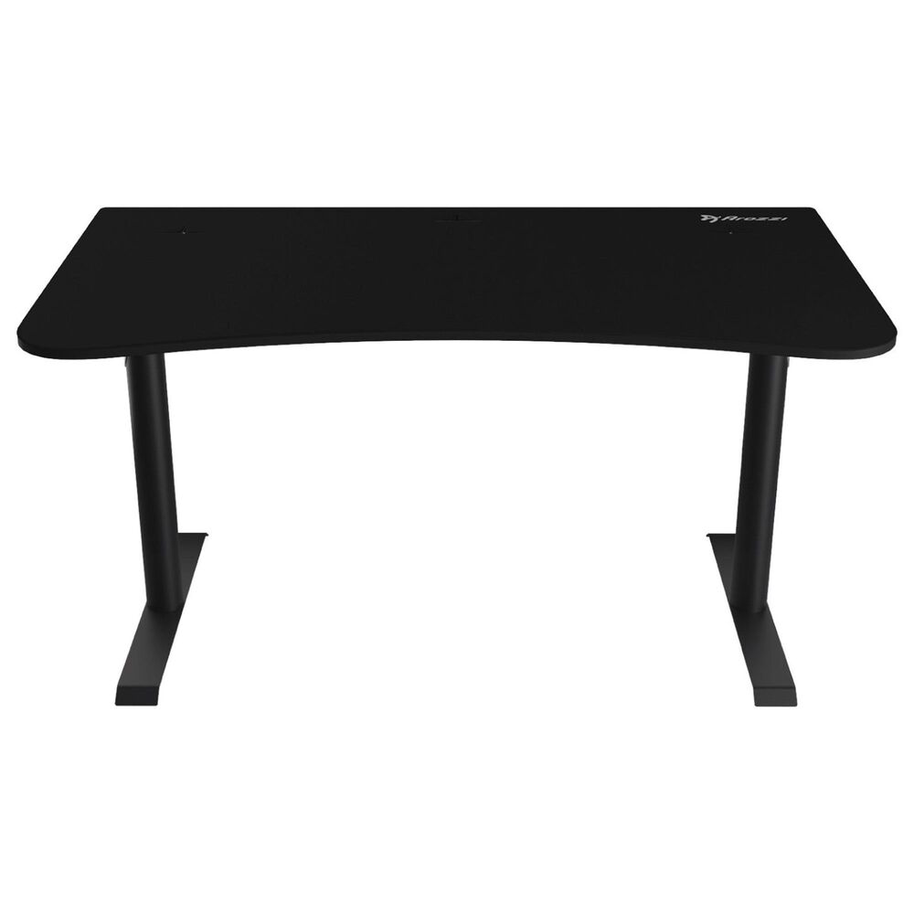 Arozzi Arena Medium Gaming Desk in Pure Black, , large