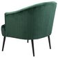 Zuo Modern Ranier Accent Chair in Green Velvet, , large