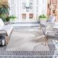 Safavieh Martha Stewart Cyprus MSRO331G 8" x 10" Silver and Grey Area Rug, , large