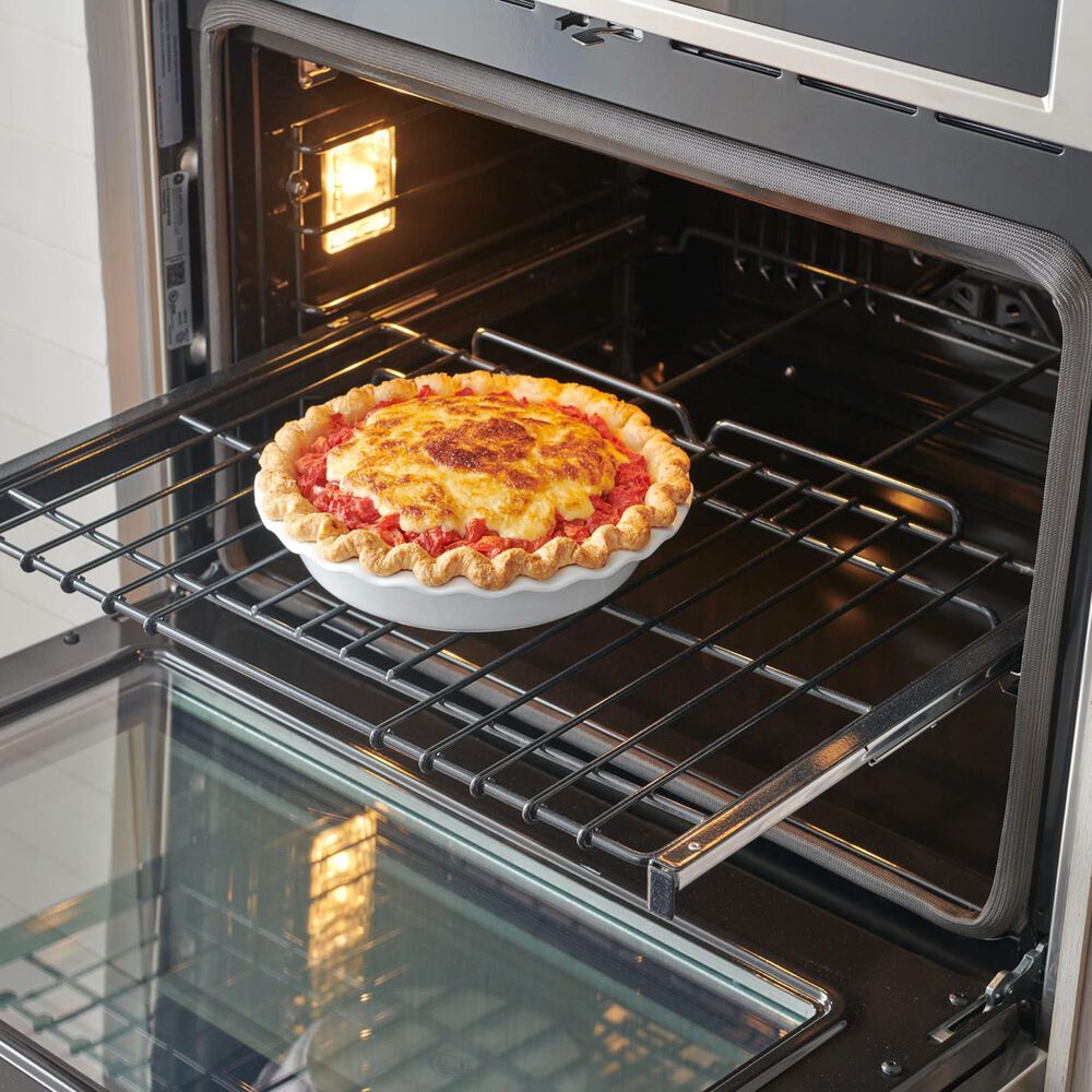 Monogram 27&quot; Smart Electric Convection Single Wall Oven Statement Collection - Stainless Steel, , large