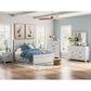 Ashley Makidern Rectangular Dresser Mirror in Whitewash, , large