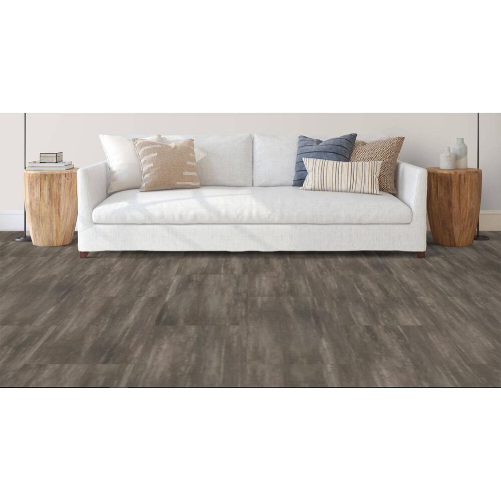 Tru-Cor Tile Linear Titanium 16&quot; x 32&quot; Luxury Vinyl Tile, , large