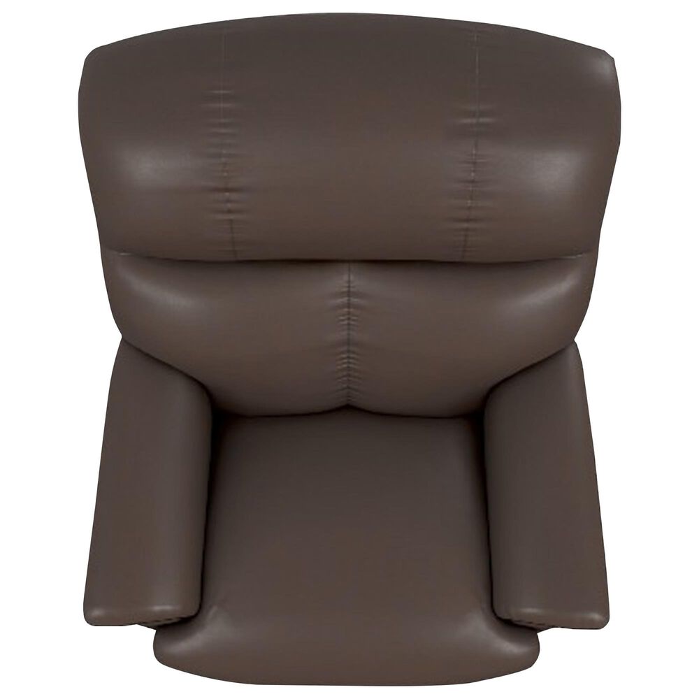 La-Z-Boy Reed Manual Rocker Recliner with Swivel Base in Vacation Walnut, , large