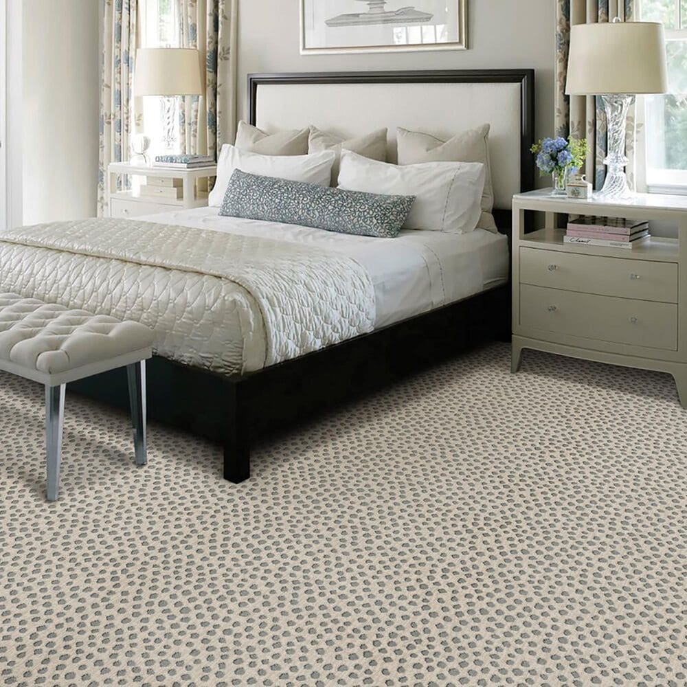 Stanton Kilimanjaro Dottie Carpet in White Rain, , large