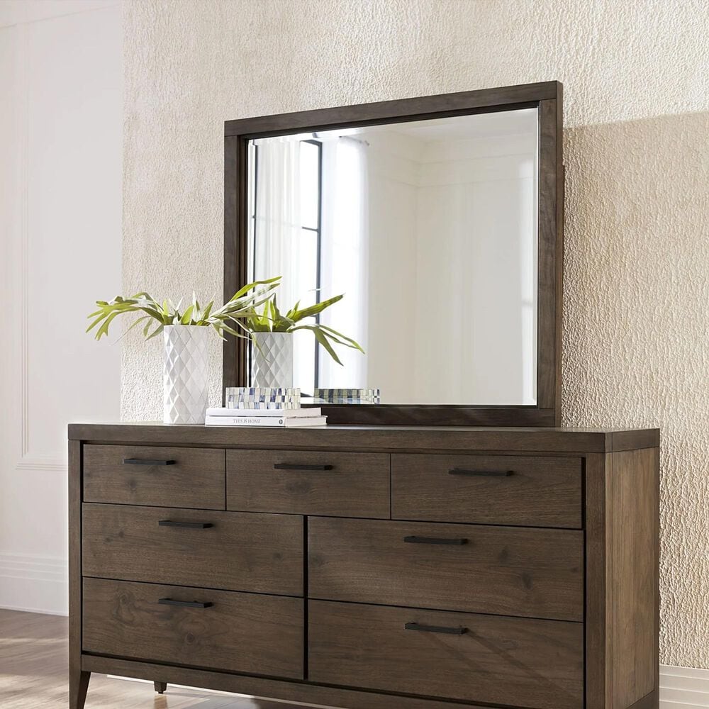 Urban Home Boracay Mirror in Wild Oats Brown, , large