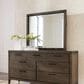 Urban Home Boracay Mirror in Wild Oats Brown, , large