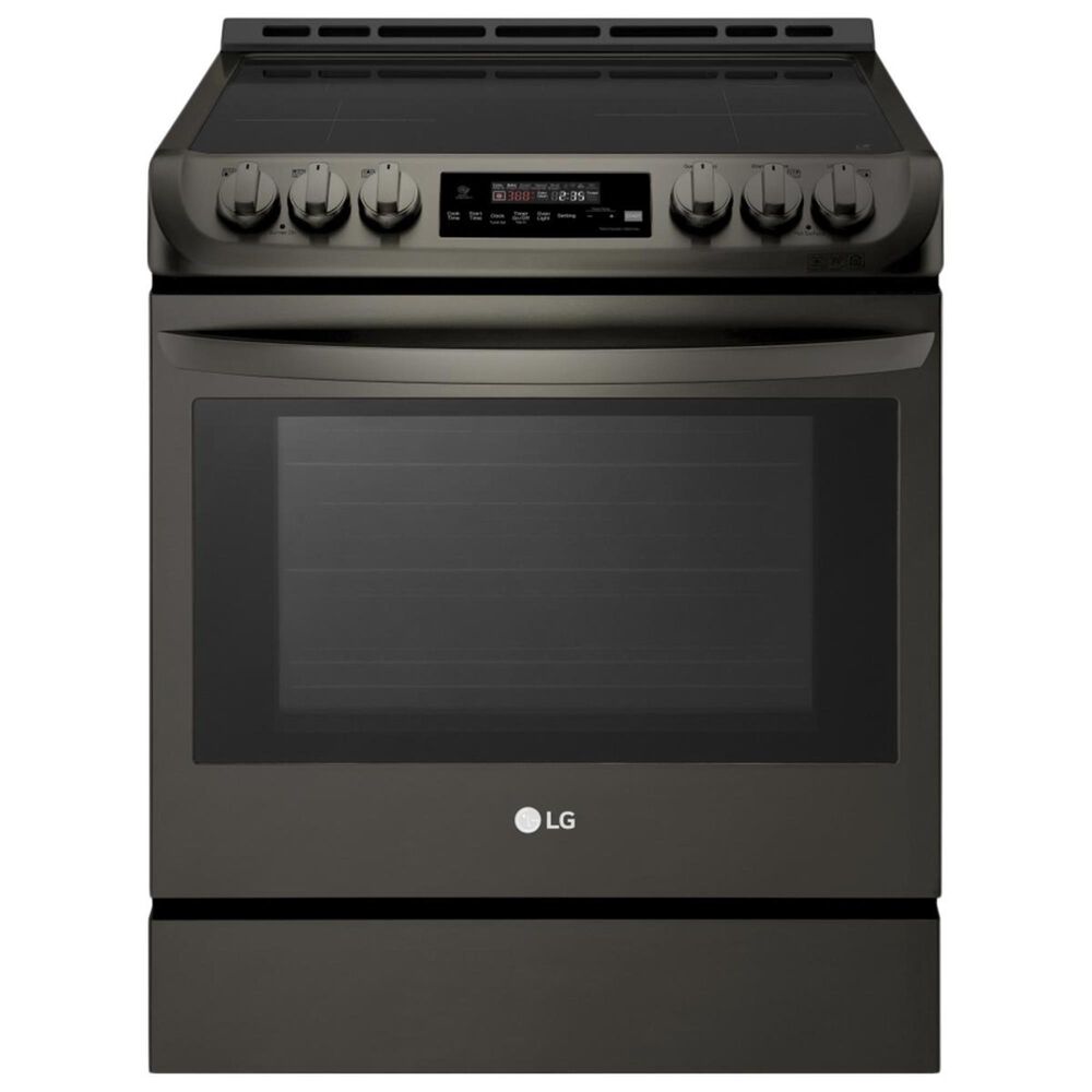 LG Induction Freestanding Electric Range in Black Stainless, , large
