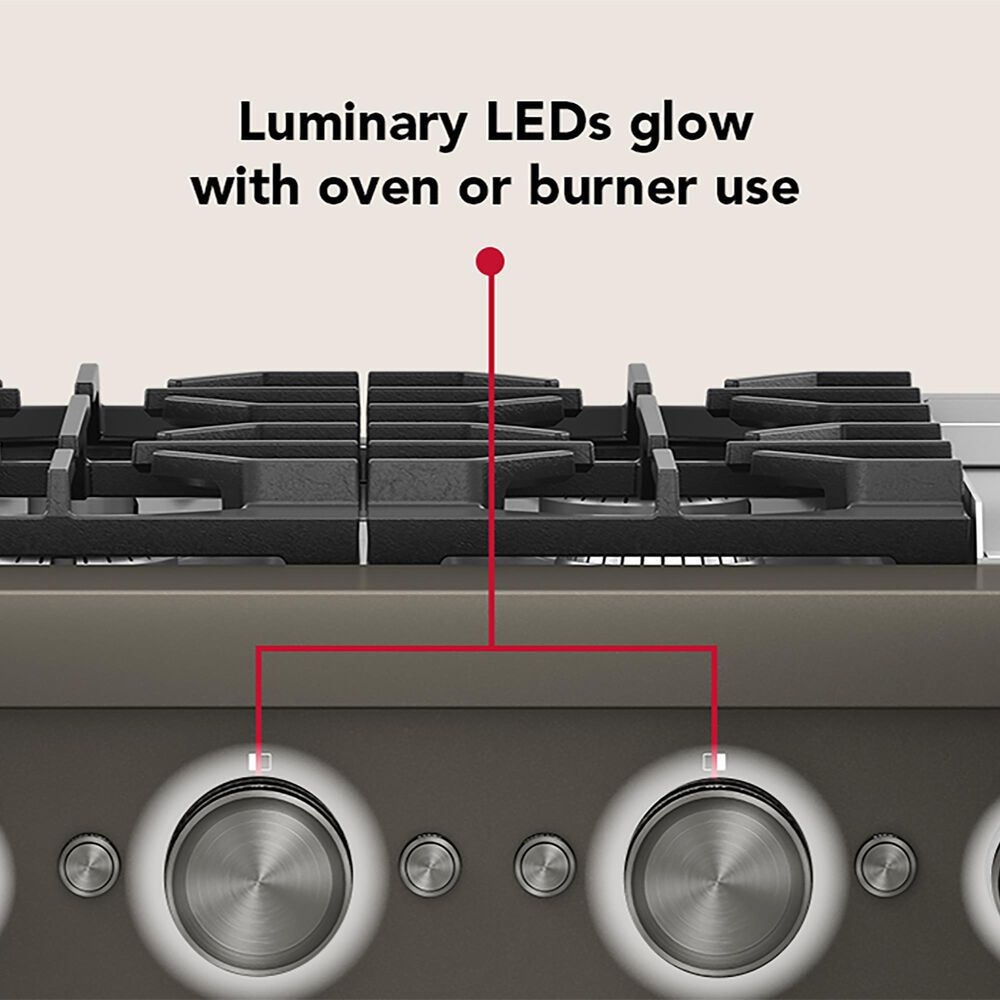 KitchenAid 6.3 Cu. Ft. Commercial-Style Dual Fuel Range in Black Ore, , large