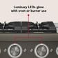 KitchenAid 6.3 Cu. Ft. Commercial-Style Dual Fuel Range in Black Ore, , large