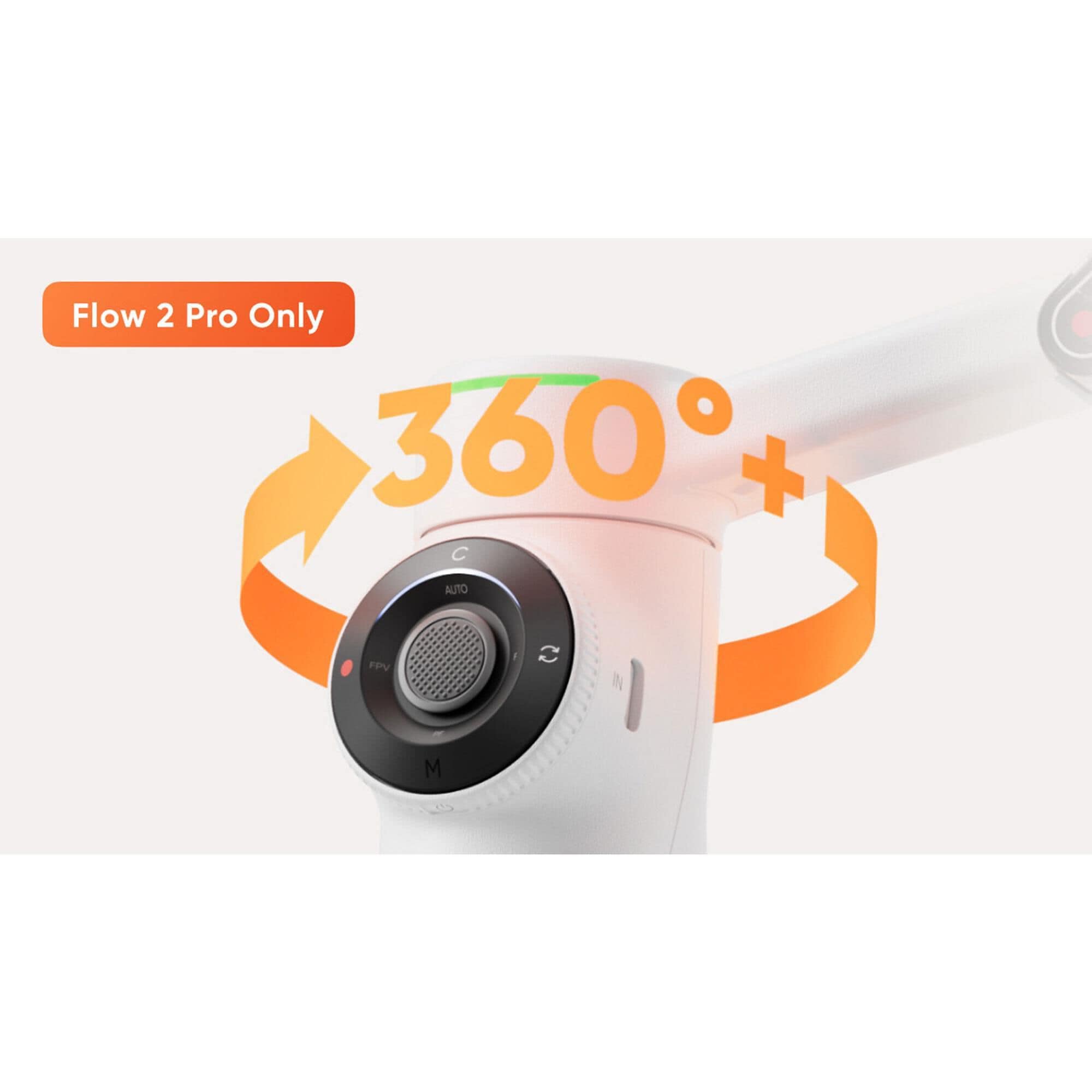 Insta360 Flow 2 Pro Gimbal in Summit White