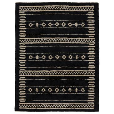Drew and Jonathan Home Kasbah Agadir 9" x 12" Charcoal Area Rug, , large