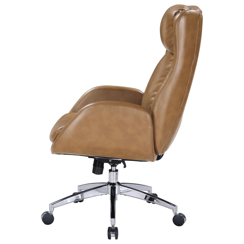 OSP Home Blanchard Adjustable Office Chair in Nutmeg, , large