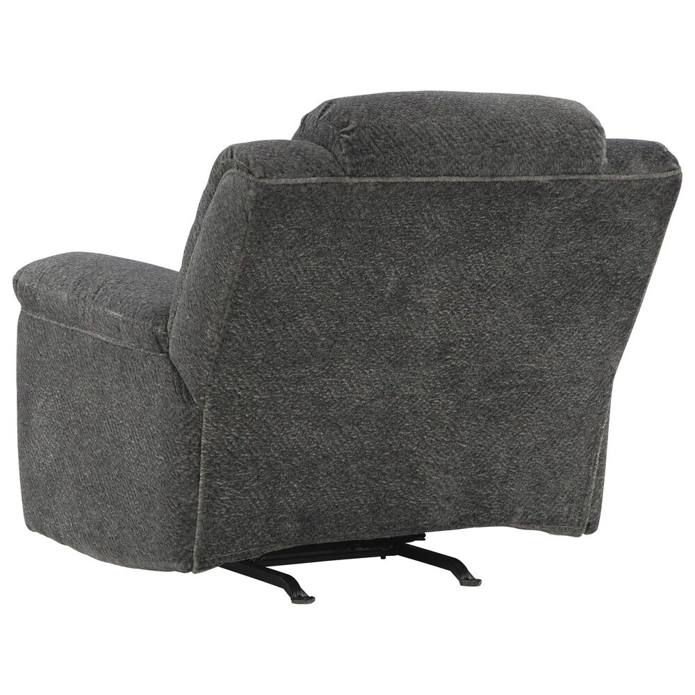 Ashley Frohn Manual Rocker Recliner in Graphite, , large