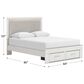 Ashley Zuraleus Queen Storage Bed in Matte White, , large