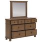 Ashley Rowlenstown 5-Piece Queen Poster Bedroom Set in Brown, , large