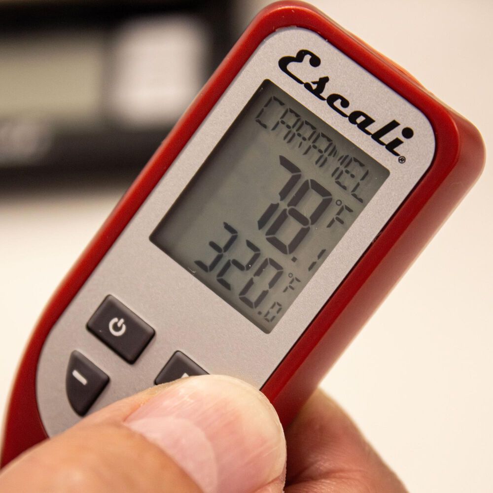 Kitchen Supply Digital Candy and Deep Fry Thermometer in Red, , large