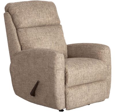 Southern Motion Primo Manual Rocker Recliner in Mushroom