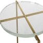 Uttermost Star-Crossed Accent Table in Brushed Gold, , large