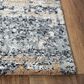 RIZZY Elite 10" x 13" Light Gray and Brown Area Rug, , large