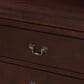 Crown Mark Louis Philip 6 Drawer Dresser Only in Cherry, , large