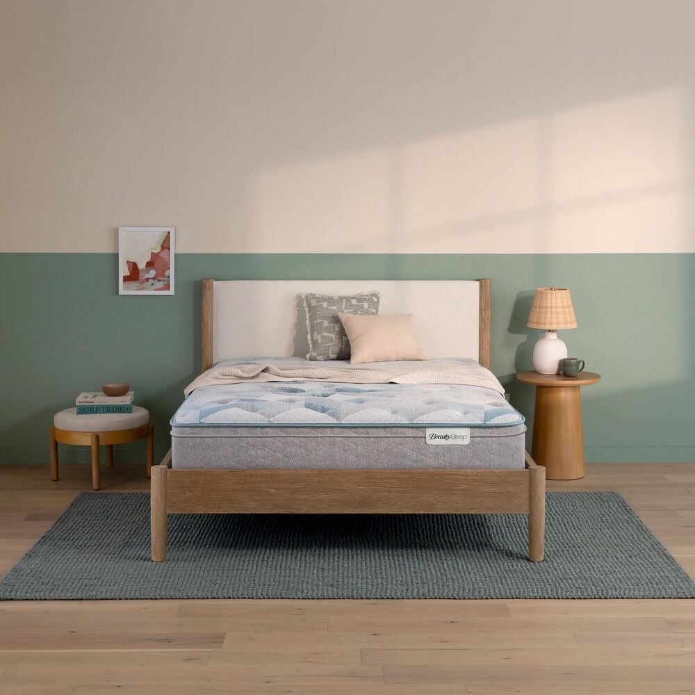 BeautySleep Essential Dream Medium Euro Top Full Mattress with High Profile Box Spring, , large