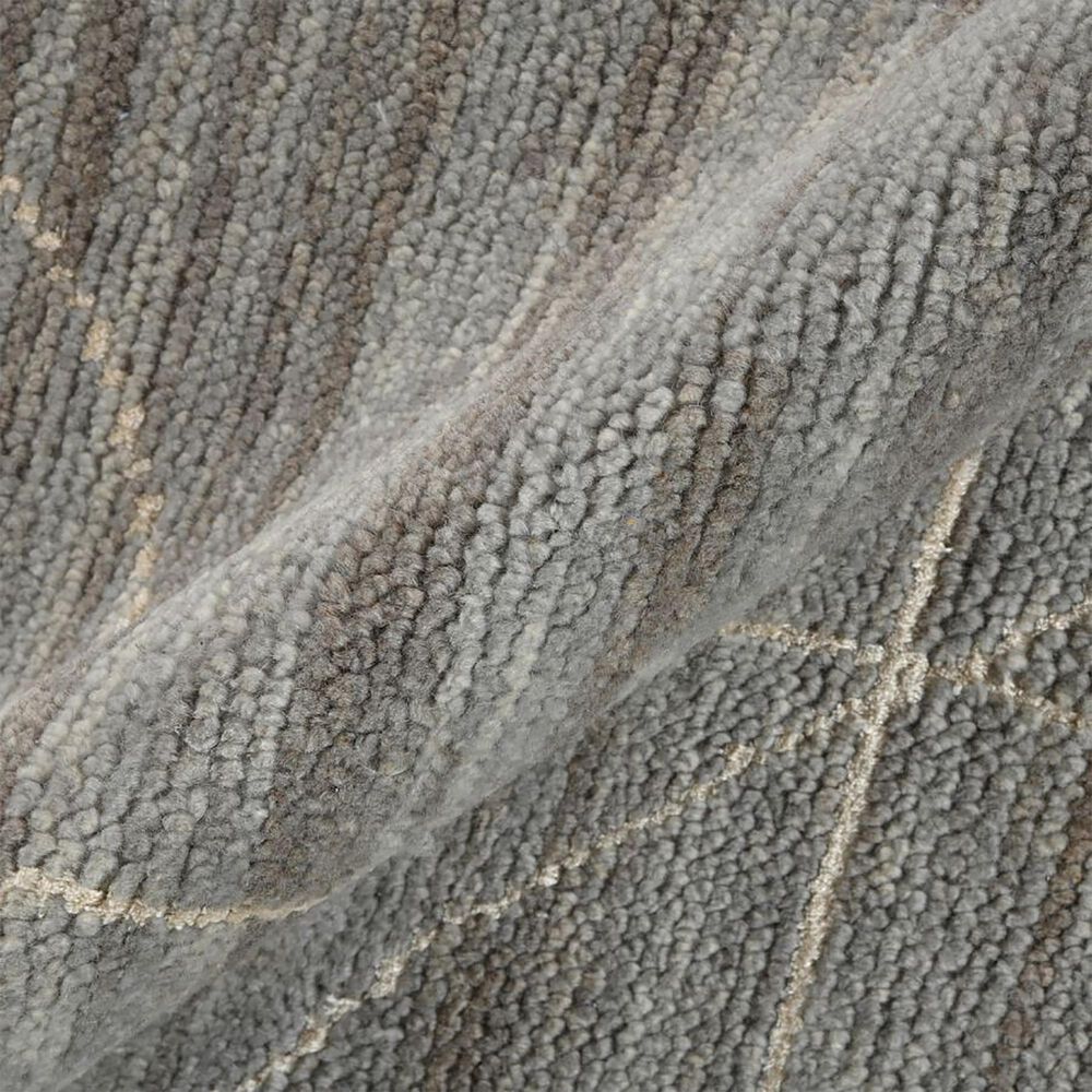 Amer Rugs Anna 2&#39;6&quot; x 8&#39; Gray Runner, , large