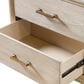 Furniture of America Sandnes 2-Drawer Nightstand in Light Oak and Gold, , large