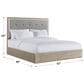 Mayberry Hill Arcadia Queen Bed in Grey, , large