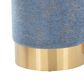 Lumisource Marla 2-Piece Nesting Ottoman Set in Blue, , large