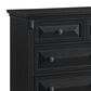 Mayberry Hill Bridgestone 7-Drawer Dresser and Mirror in Black, , large