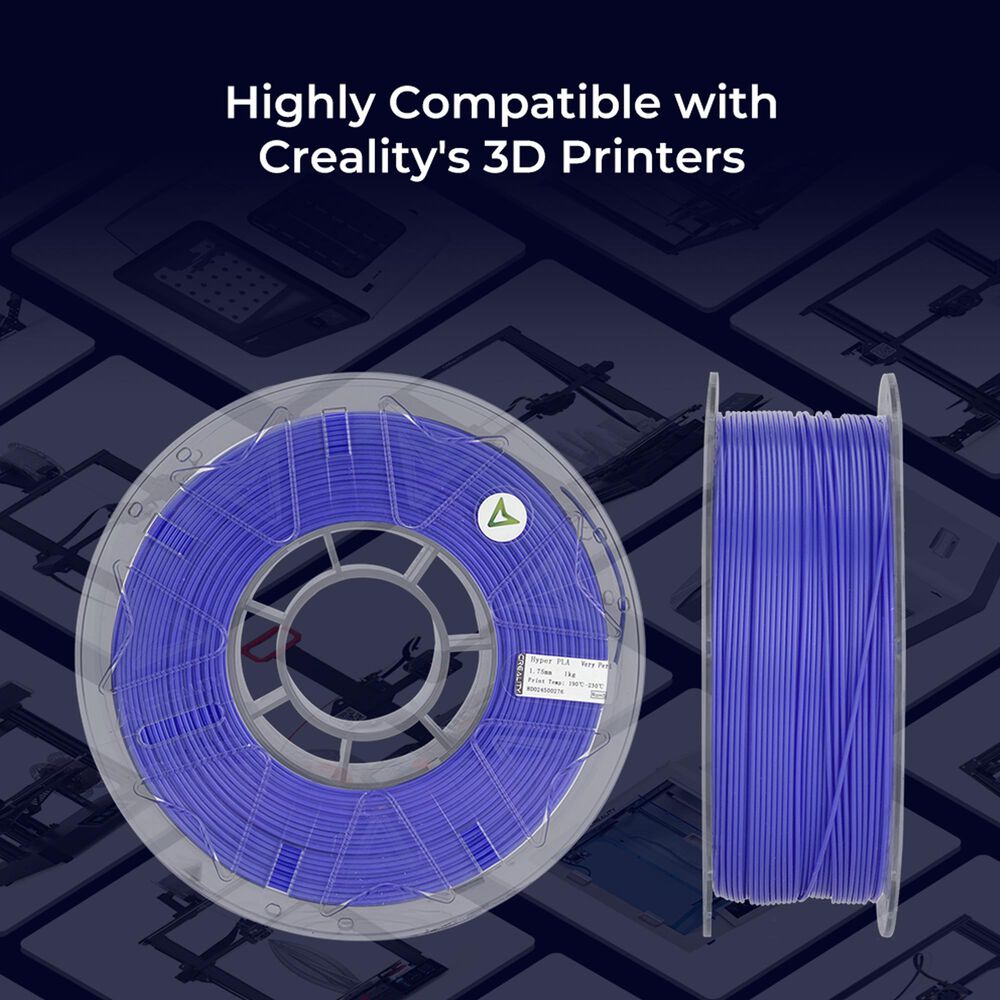 Creality 3D Technology Hyper Series 1Kg PLA RFID 3D Filament in Red, , large