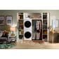 Whirlpool 2.7 Cu. Ft. Washer and 4.3 Cu. Ft. Electric Dryer Stack Laundry in White, , large