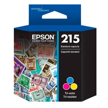 Epson T215 Standard-Capacity Tri-Color Ink Cartridge, , large