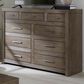 Riva Ridge Modern Loft 9-Drawer Chesser in Greystone, , large