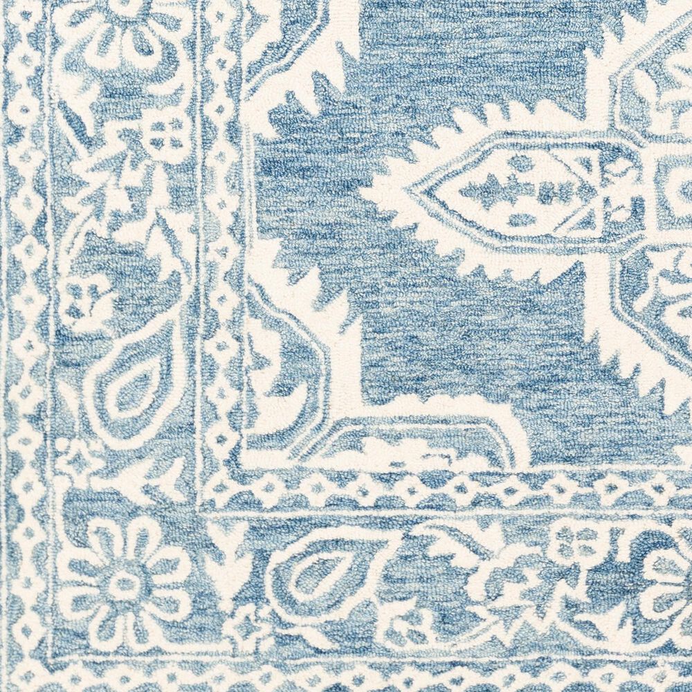 Surya Granada GND-2300 2'6" x 8' Pale Blue, Beige and Sky Blue Scatter Rug, , large