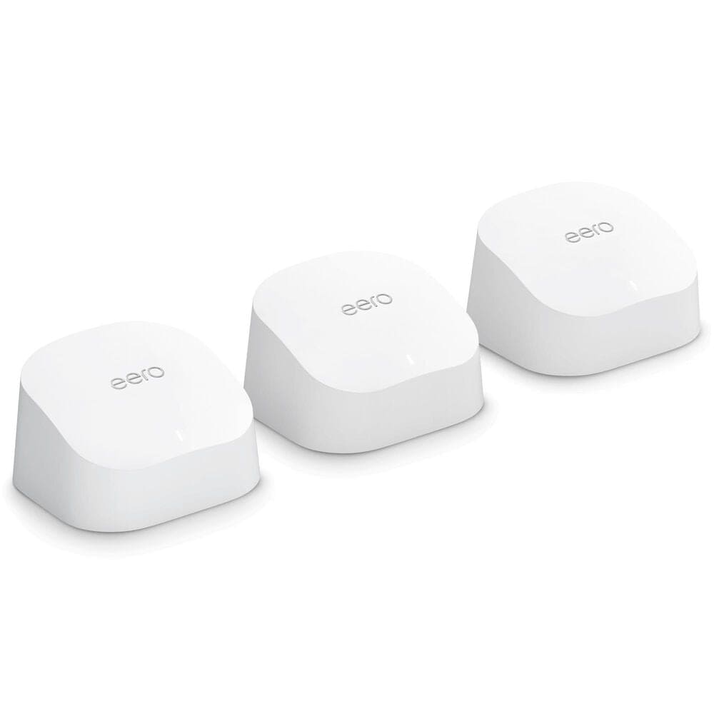 eero eero 6 - Wi-Fi system - ZigBee, Bluetooth, Wi-Fi 6 - desktop, , large