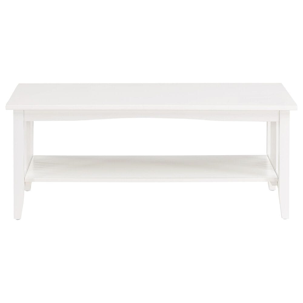 OSP Home Sierra Coffee Table in White, , large