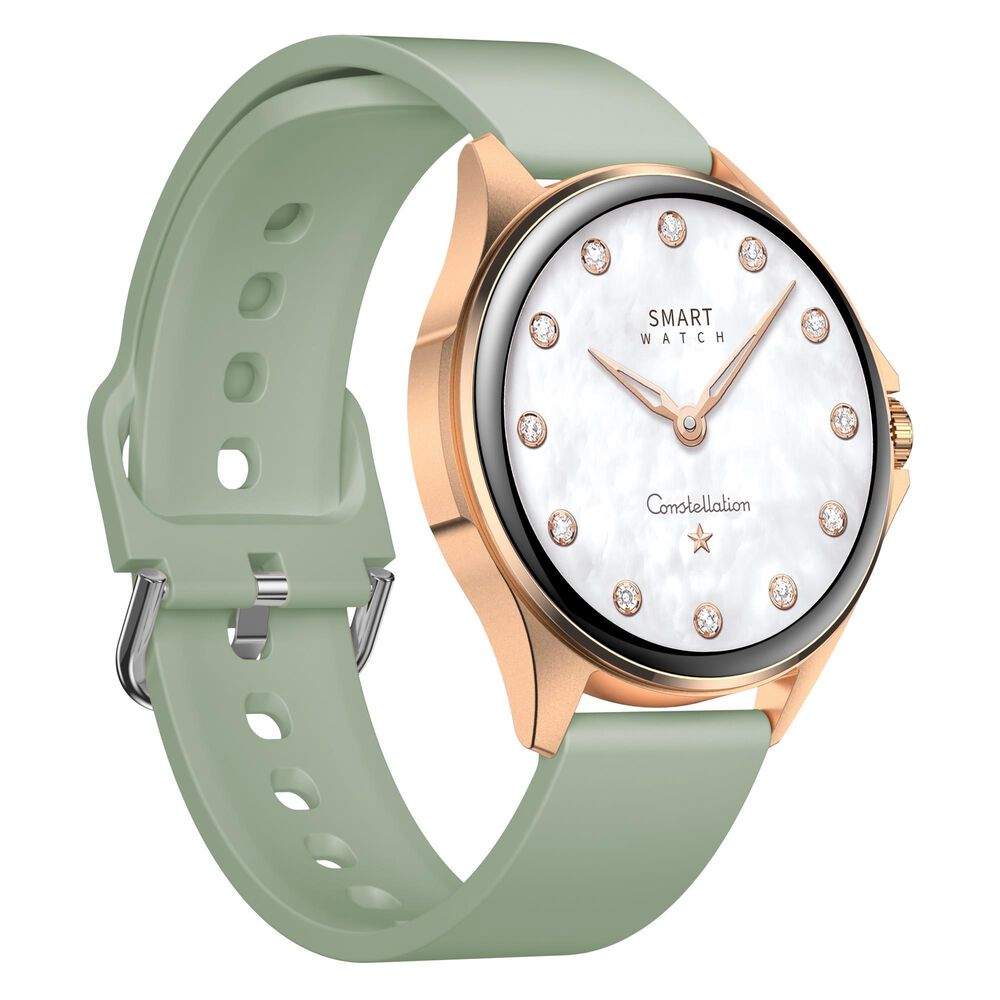 AuraFit Ella 1 Smartwatch in Pink, , large