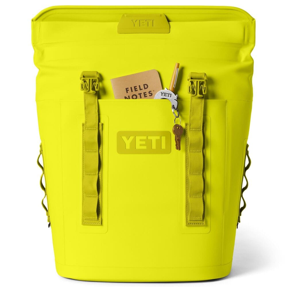 YETI Hopper M12 Backpack Soft Cooler in Firefly Yellow, , large
