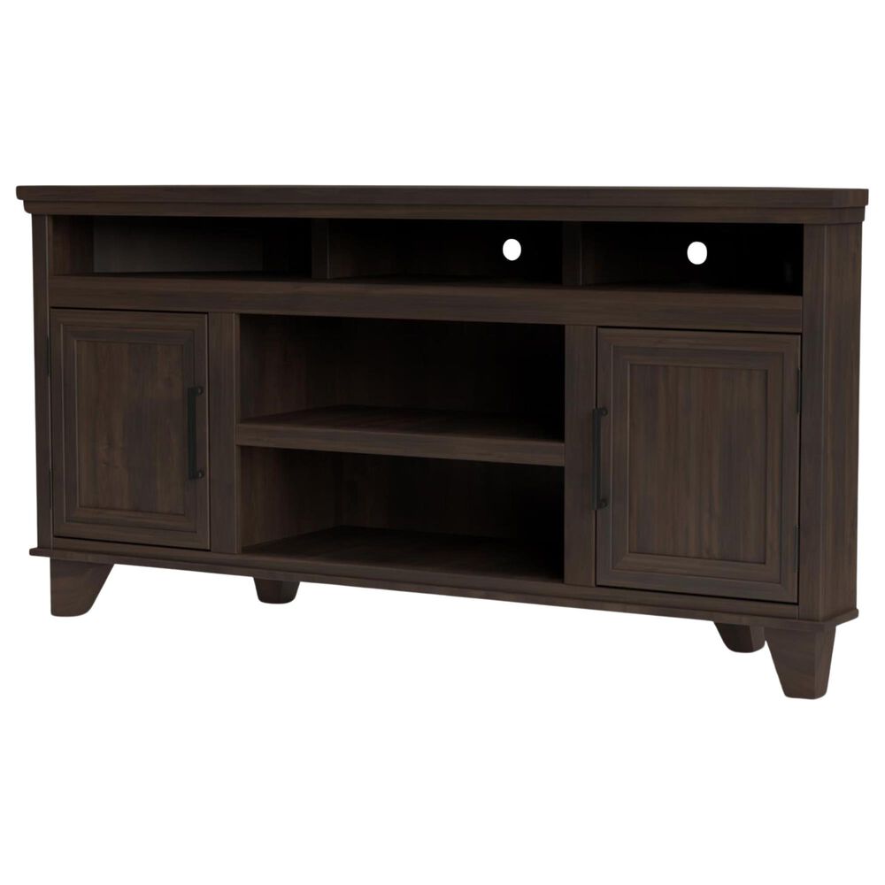 Legends Home Sonoma 64" Corner TV Console in Java, , large