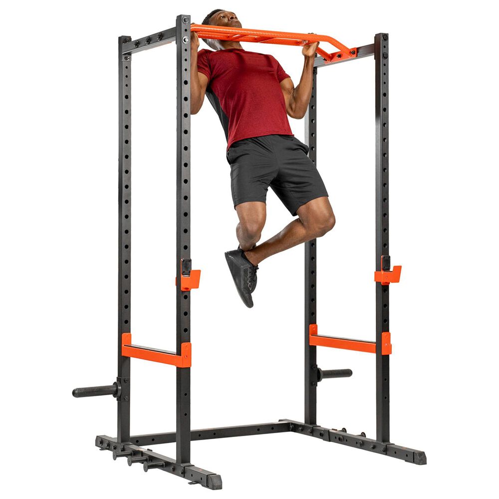 Sunny Health &amp; Fitness Power Zone Advanced Multifunction Squat Power Cage in Black, , large