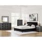 Ashley Zuraleus 6-Drawer Chest in Matte Black and Chrome, , large