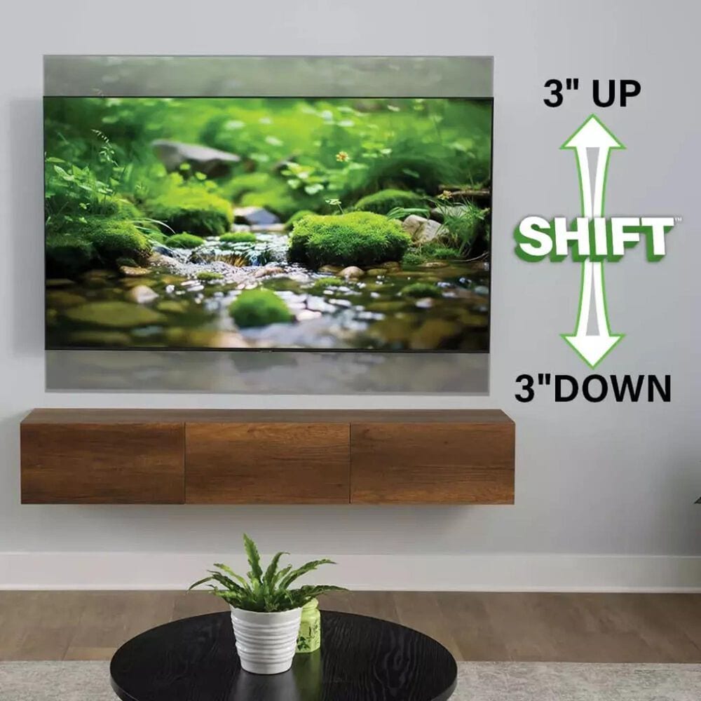 Sanus Advanced Full-Motion 4D and Shift Wall Mount for 32" - 65" TVs in Black, , large
