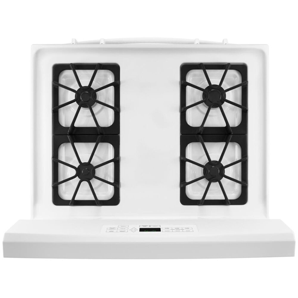Amana 5.0 Cu. Ft. Gas Range with Self-Clean Option in White, , large