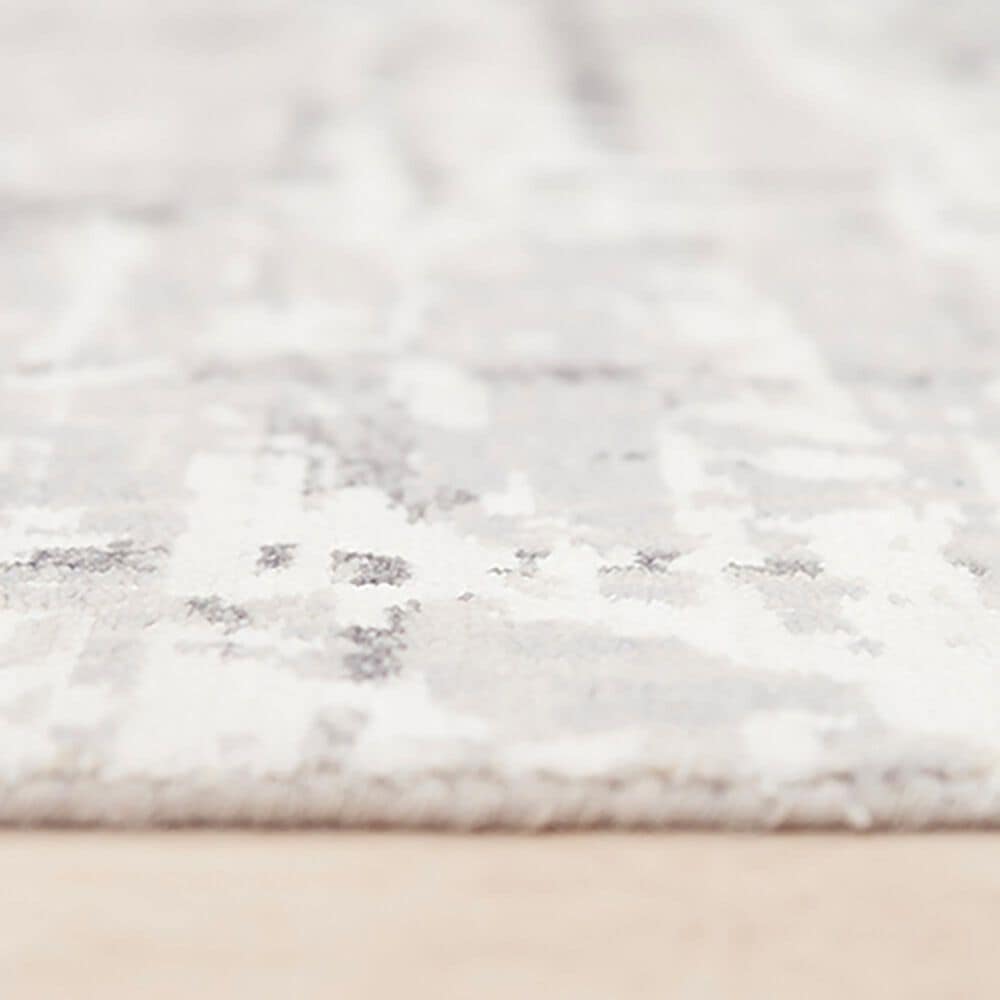 RIZZY Couture 5&#39; x 8&#39; Ivory and Gray Area Rug, , large