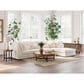Ashley Donelson Creek Oversized Accent Ottoman in Vanilla, , large