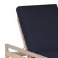 Linon Home Decor Teagon Patio Chaise Lounger in Beige, , large