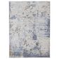 Feizy Laina 2" x 3" Blue and Ivory Area Rug, , large