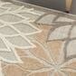 Nourison Aloha ALH05 2"3" x 12" Natural Indoor/Outdoor Runner, , large
