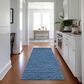 Dalyn Rug Company Laidley 2"3" x 7"6" Navy Indoor/Outdoor Runner, , large